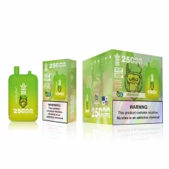 Bang King 25000 Puffs Dual Pods Disposable Vape Wholesale Sour Apple Ice