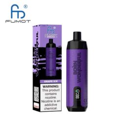 Fumot Randm Shisha 10000 Puffs Sub Ohm DTL Disposable Vape Wholesale Free Shipping Grape Ice