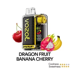 Vozol Vista 20000 Puffs Einweg Vape Großhandel Dragon Fruit Banane Kirsche