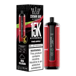 AL Fakher Hypermax 15k Puffs Disposable Vape Wholesale Two Apple