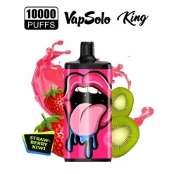 Vapsolo King 10000 Puffs Disposable Vape Wholesale Strawberry Kiwi