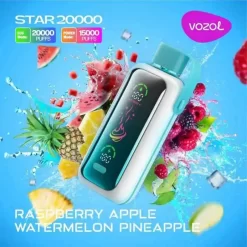 Vozol Star 20000 Puffs Disposable Vape Wholesale Raspberry Apple Watermelon Pineapple